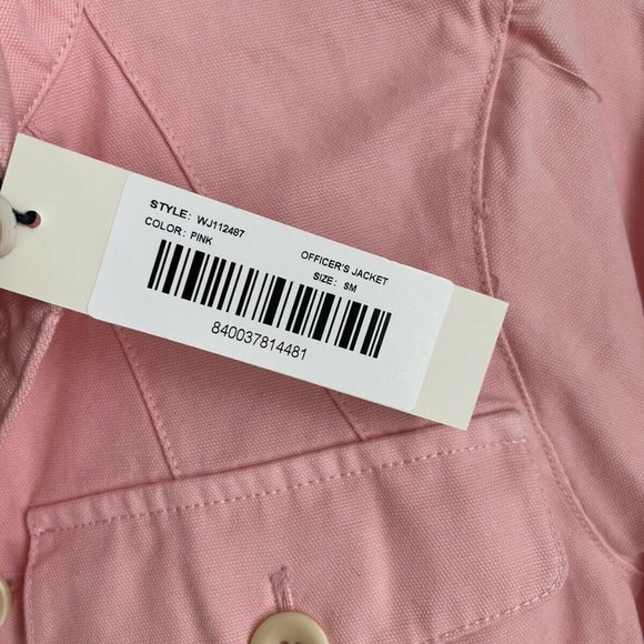 New Alex Mill Pink Officer’s Jacket - Picture 5 of 6